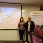 Acara peluncuran laporan tahunan terbaru Accenture Technology Vision 2023: “When Atoms Meet Bits: The Foundation of Our New Reality” di JS Luwansa, Jakarta, Kamis (13/7/2023).