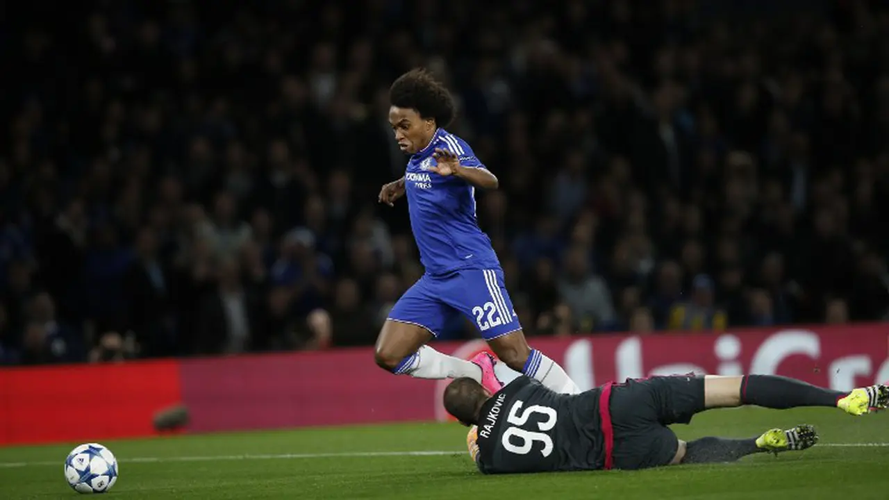 Willian (AFP PHOTO / ADRIAN DENNIS )