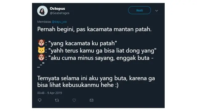 Drama yang Pernah Dialami Oleh Orang yang Berkacamata