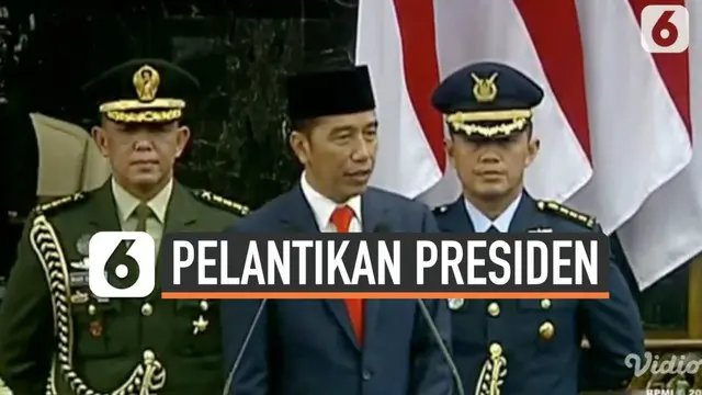 Usai dilantik menjadi Presiden RI 2019-2024, Joko Widodo menyampaikan pidato perdananya di depan sidang paripurna. Secara keseluruhan ada lima poin yang disampaikan Jokowi kepada tamu undangan.