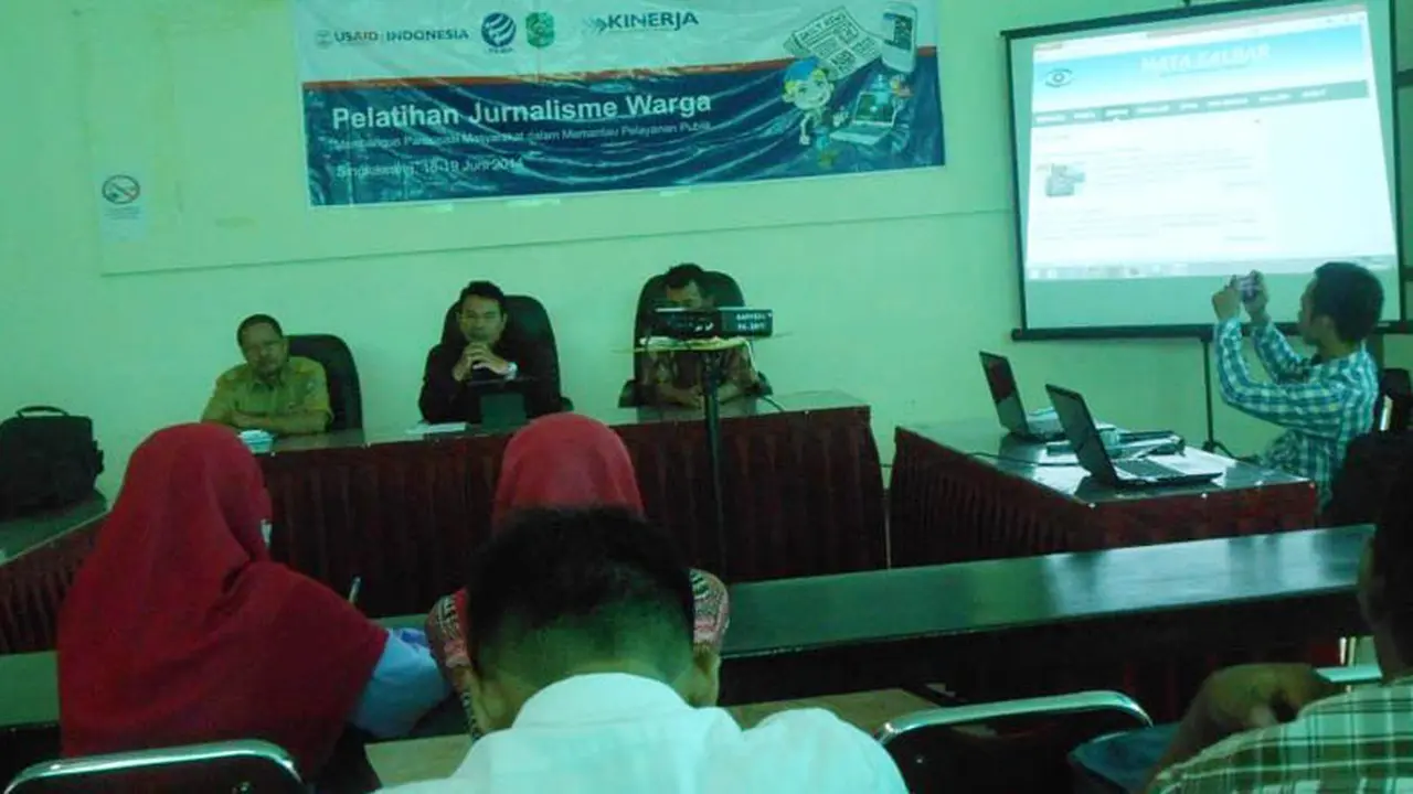 Jurnalisme Warga Hadir di Singkawang Untuk Berbagi Informasi