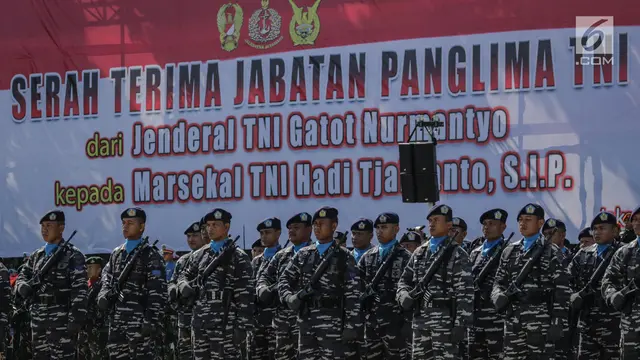 Pesawat Tempur Sukhoi Iringi Sertijab Panglima TNI