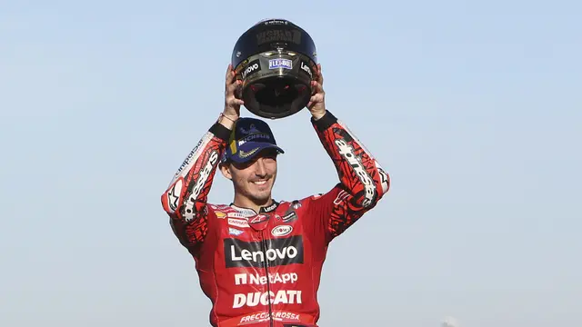 Francesco Bagnaia Hapus Dahaga Ducati
