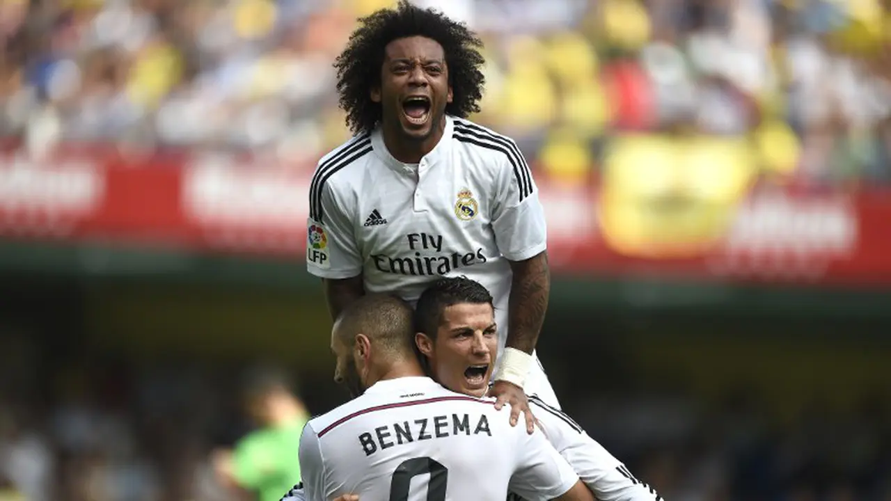 Karim Benzema, Cristiano Ronaldo, Marcello