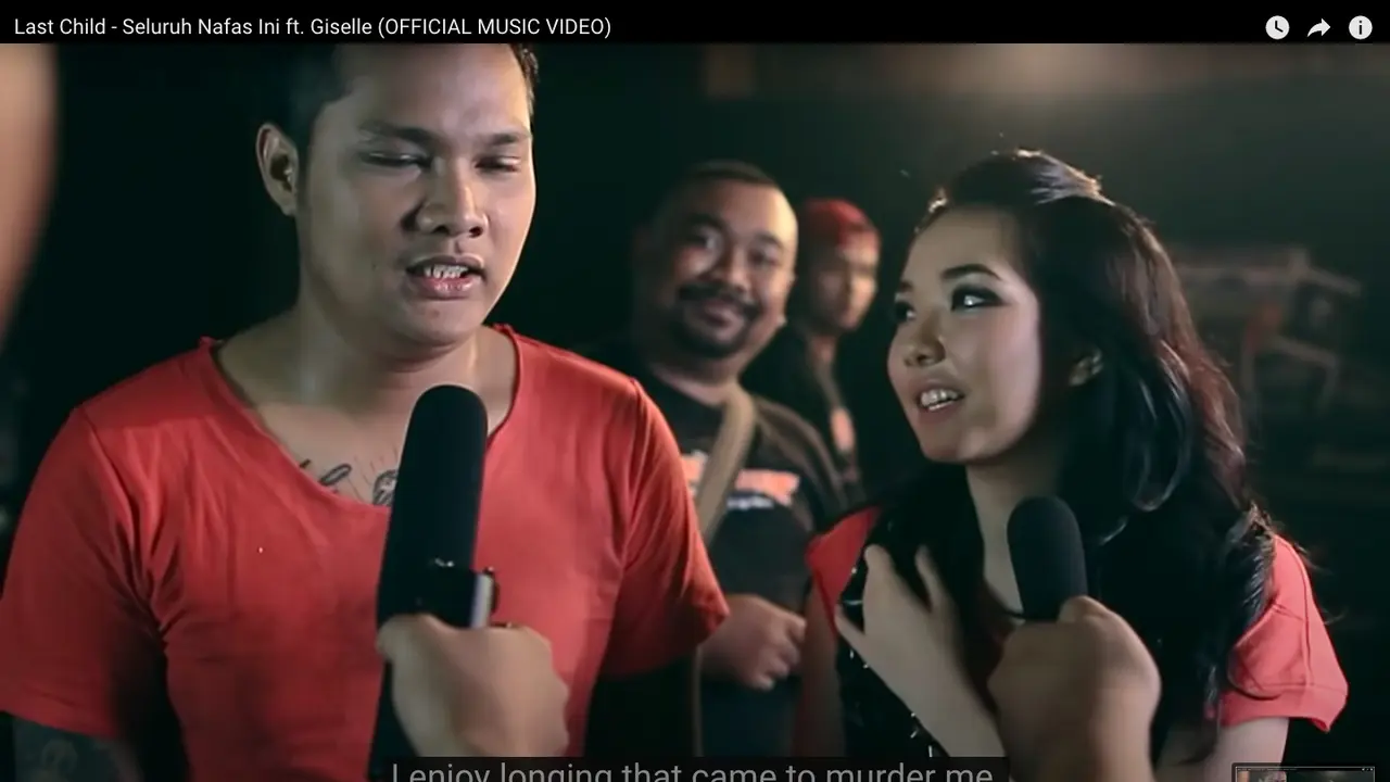 Video Klip Seluruh Nafas Ini - Last Child feat Gisel