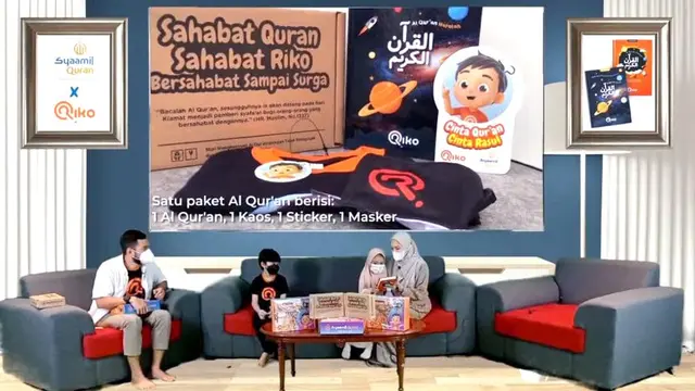 Herfiza Novianti bersama anaknya