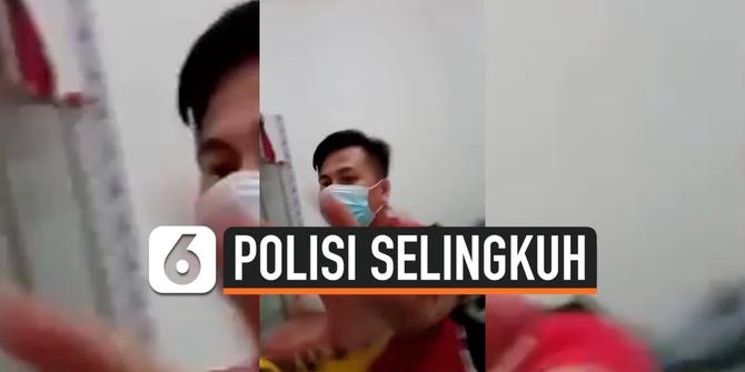 VIDEO: Oknum Polisi Selingkuh dengan Ibu Rumah Tangga
