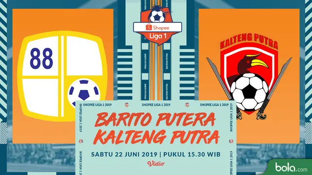 Barito Putera Vs Kalteng Putra