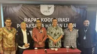 Pelaksana Harian Lembaga Manajemen Kolektif Nasional melakukan rapat koordinasi.