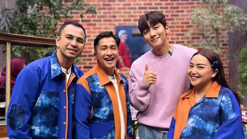 Potret 6 Artis Indonesia Bareng Ji Chang Wook, Ayu Ting Ting Tegang Hafal Script