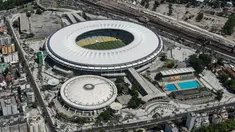 Estádio Jornalista Mário Filho atau lebih dikenal dengan nama  Estádio do Maracanã, Rio de Janeiro (AFP Photo/YASUYOSHI CHIBA).