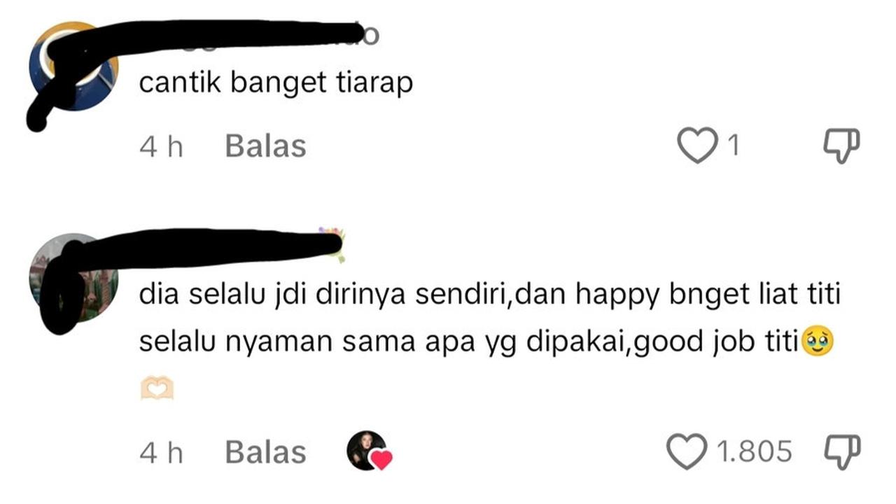 Tiara Tetap Terlihat Cantik Sekali