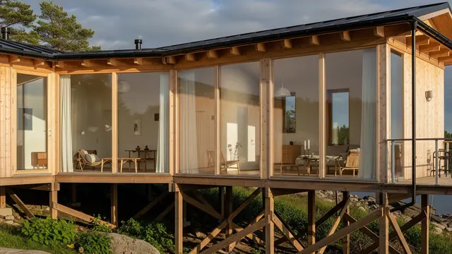 Desain Rumah Minimalis Skandinavia dengan Pencahayaan Alami/Gemini AI