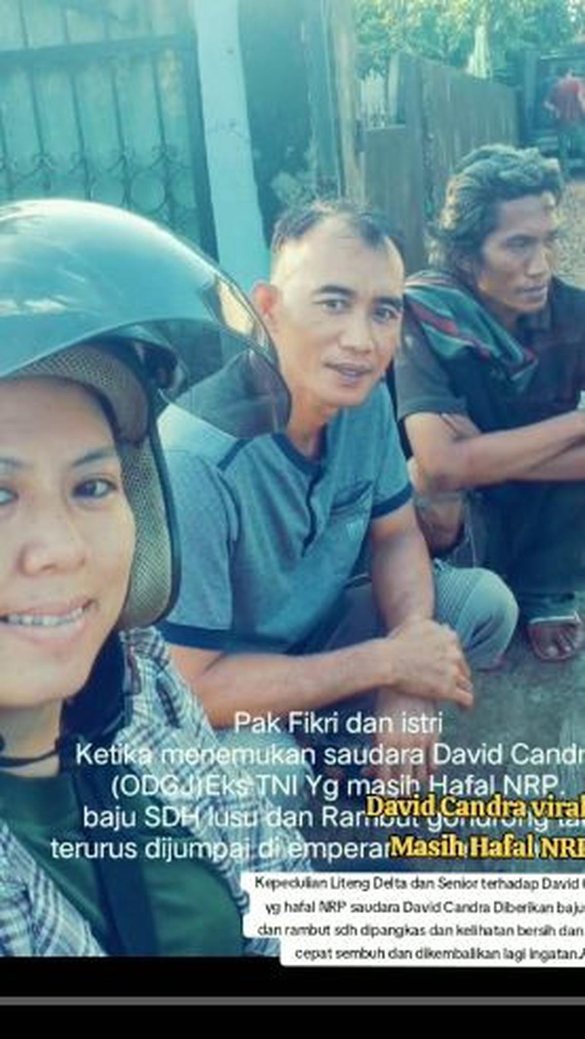 “Penemuan satu letting, jiwa korsa, yang masih ingat NRP. Saya ajak sarapan pagi,” tutur istri Fikri merekam momen.<br>