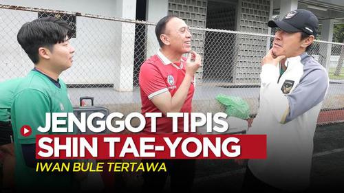 VIDEO: Iwan Bule Tertawa karena Jenggot Tipis Pelatih Timnas Indonesia U-20, Shin Tae-yong