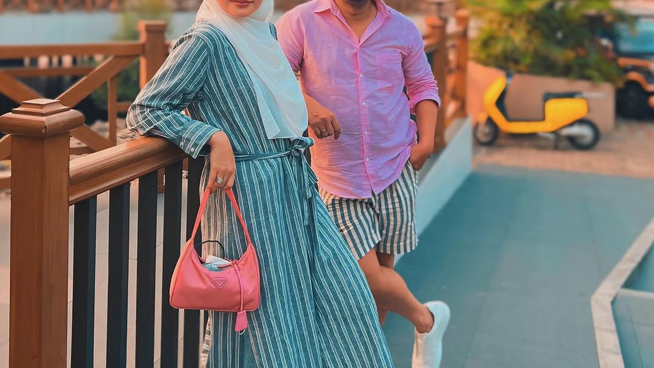 Potret Mesra Bebi Romeo dan Meisya Siregar