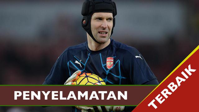 5 Penyelamatan Terbaik Pekan ke-22, Petr Cech Pahlawan Arsenal