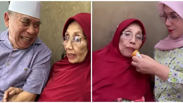6 Momen Nani Wijaya Dijenguk Pemain Sinetron TBNH dan Bajaj Bajuri, Lepas Rindu