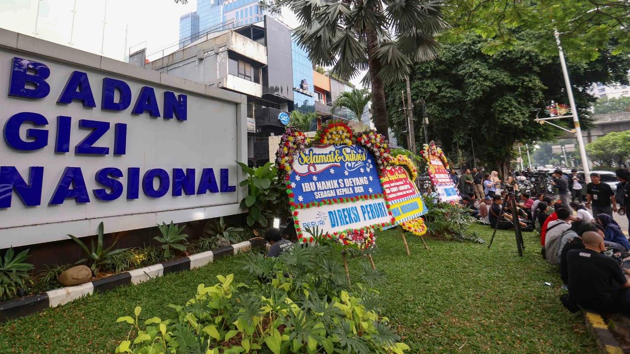 FOTO: Suasana Gedung BGN  Saat Penggeledahan Kejagung