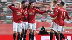 Manchester United dan Liverpool akan bersua pada babak perempat final Piala FA 2023/2024 di Old Trafford, Minggu (17/3/2024). Pertemuan keduanya di Old Trafford pada ajang Piala FA menjadi yang keempat sepanjang sejarah, di mana tuan rumah Manchester United sukses menyapu bersih kemenangan pada tiga pertemuan sebelumnya. Berikut daftar 3 kemenangan MU atas Liverpool di ajang Piala FA saat bermain di Old Trafford. (AFP/Pool/Laurence Griffiths)