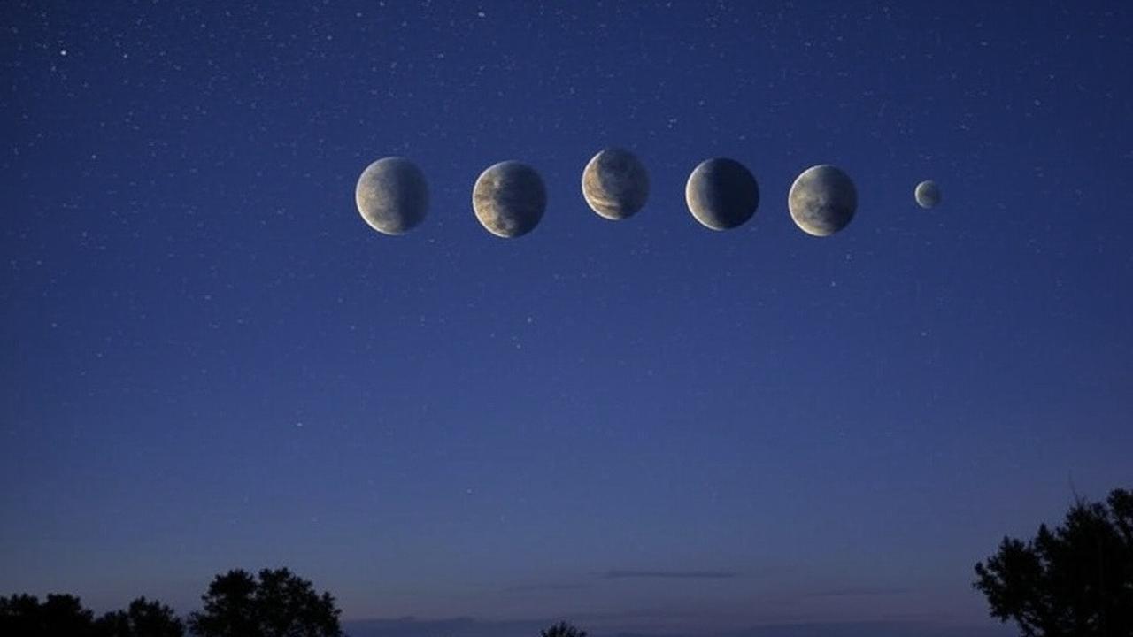 Fenomena Langka, Tujuh Planet Ini Bakal Sejajar di Langit Malam, Bisa Dilihat di Indonesia