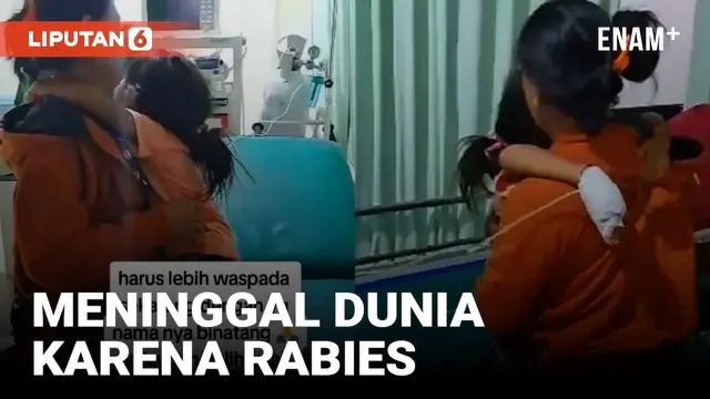 Bocah kena rabies