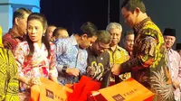 Wali Kota Semarang Hendrar Prihadi dalam pembukaan Rapat Kerja Nasional (Rakernas) Asosiasi Pemerintah Kota Se-Indonesia (Apeksi). (foto: Liputan6.com / felek wahyu)