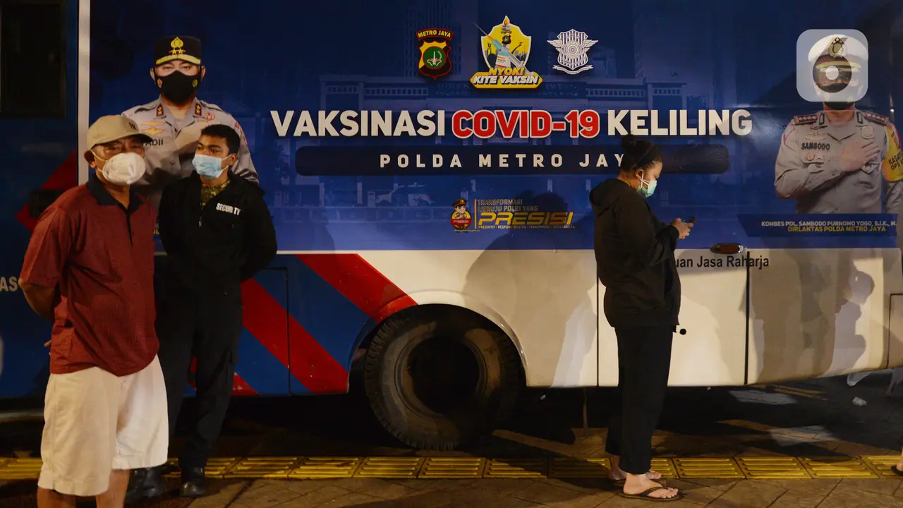 Vaksinasi COVID-19 Keliling di Kawasan Bulungan