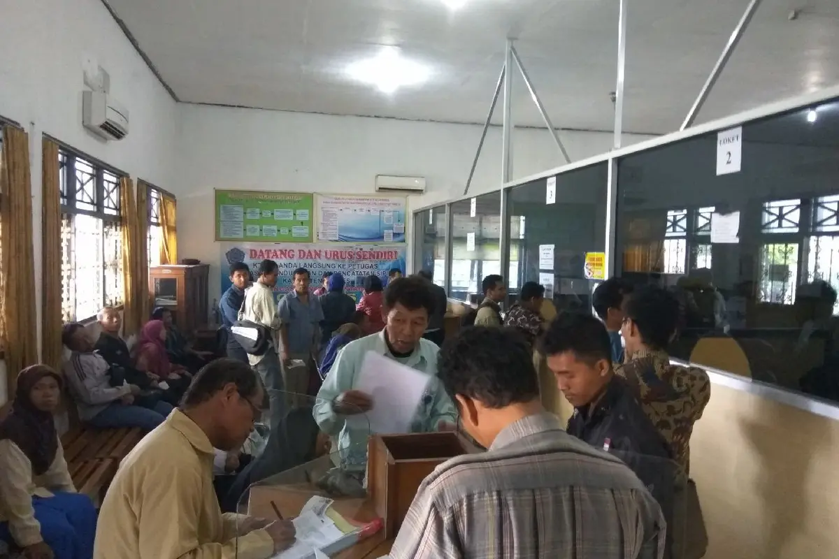 Proses E-KTP di Dinas Dukcapil Brebes