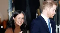 Meghan Markle bersama Pangeran Harry. (dok.Instagram @meghanmarkle_official/https://www.instagram.com/p/B7B27ADHeff/Henry)