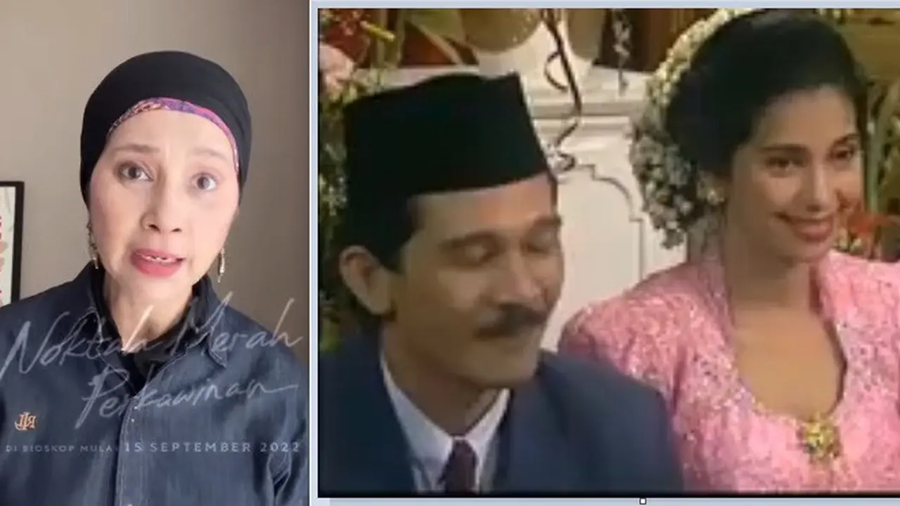Ayu Azhari bintang Noktah Merah Perkawinan versi sinetron (Foto: Instagram ayukhadijahazhari dan Youtube Ahmad Young)