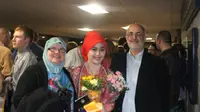 Deya Faaghna, WNI di Iowa, Amerika Serikat yang berpuasa Ramadan 17 jam selama 5 tahun berturut-turut. (Istimewa)