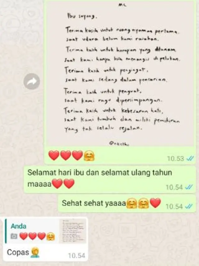 6 Chat Mama Ngegas ke Anaknya Ini Bikin Senyum