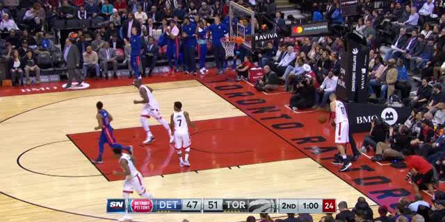 VIDEO : GAME RECAP NBA 2017-2018, Raptors 96 vs Pistons 91