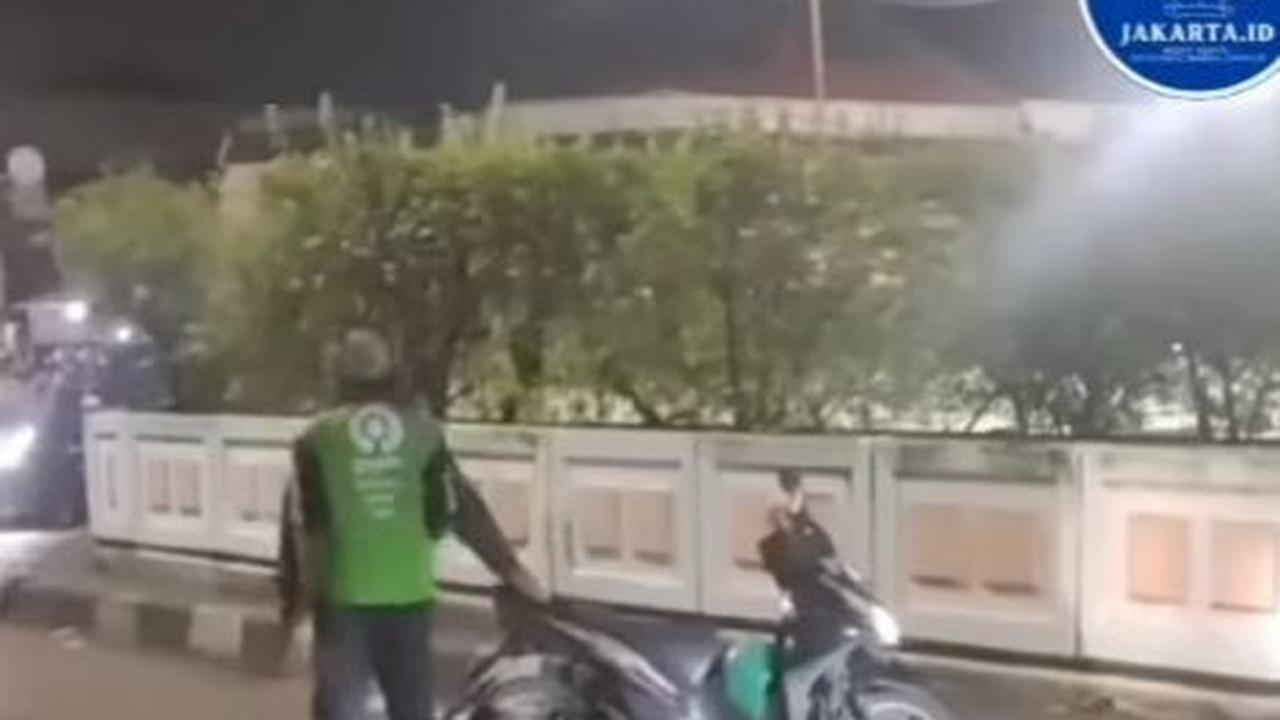 Viral Video 2 Ojol Adu Jotos di Jalanan Pasar Minggu, Ini Penjelasan Polisi