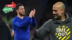 Berita video Time Out yang membahas tentang rumor Eden Hazard dan Real Madrid dan ketertarikan Juventus terhadap Pep Guardiola.