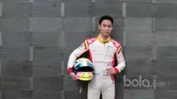 Presley Martono, Pebalap Formula 4 atau F4 SEA asal Indonesia. (Bola.com/Nicklas Hanoatubun)