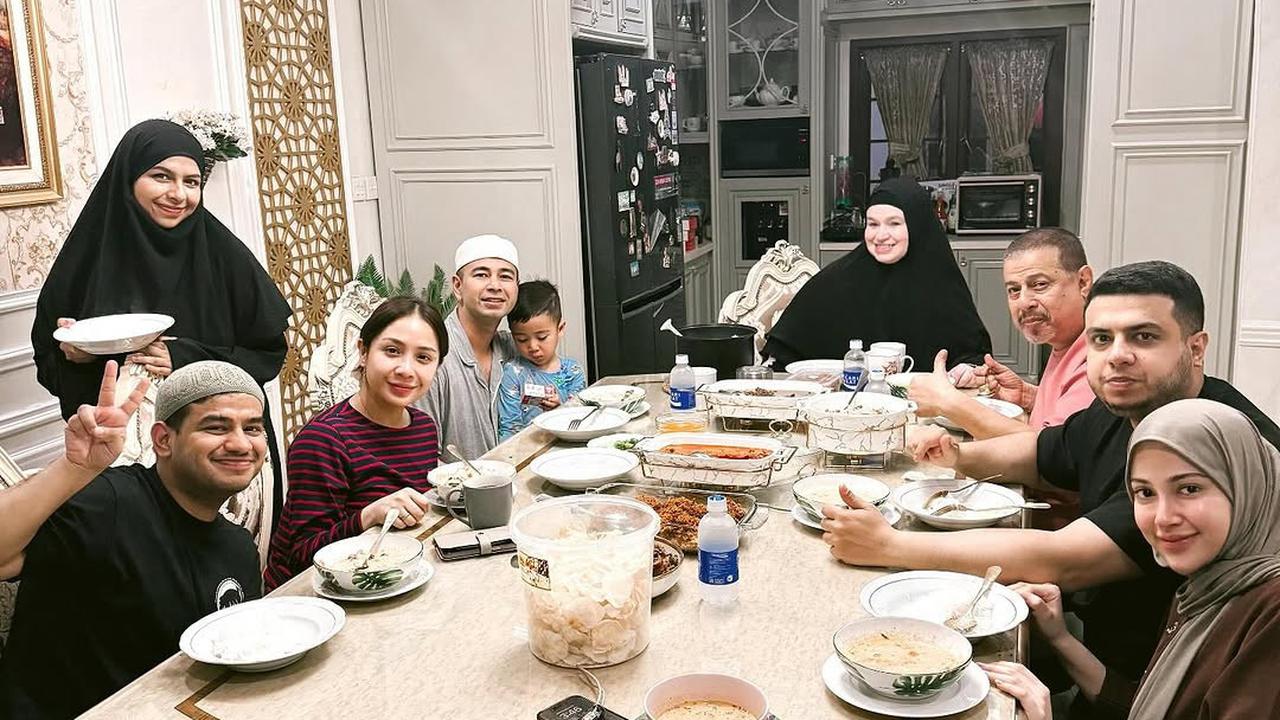 Momen Raffi Ahmad dan Nagita Slavina Ikut Sahur di Rumah Fadil Jaidi