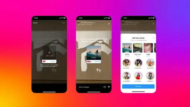 Instagram Add Yours Music