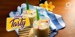 Praktis dalam pembuatan dan tidak butuh waktu yang lama, es gempol ini sangat enak disantap diakhir weekend ini.