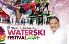 North Sulawesi Waterski Festival 2024 Resmi Digelar Sore Ini di Pantai Kawasan Megamas Manado