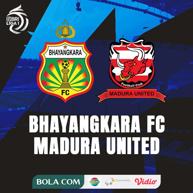 Menilik Statistik Bhayangkara FC dan Madura United di 3 Pekan Pertama