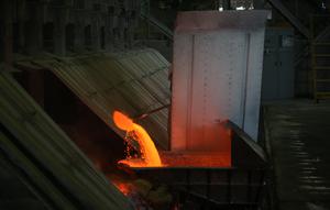 Smelter tembaga PT Freeport Indonesia (PTFI) melalui PT Smelting yang berlokasi di Kabupaten Gresik, Jawa Timur. (Dok MIND ID.