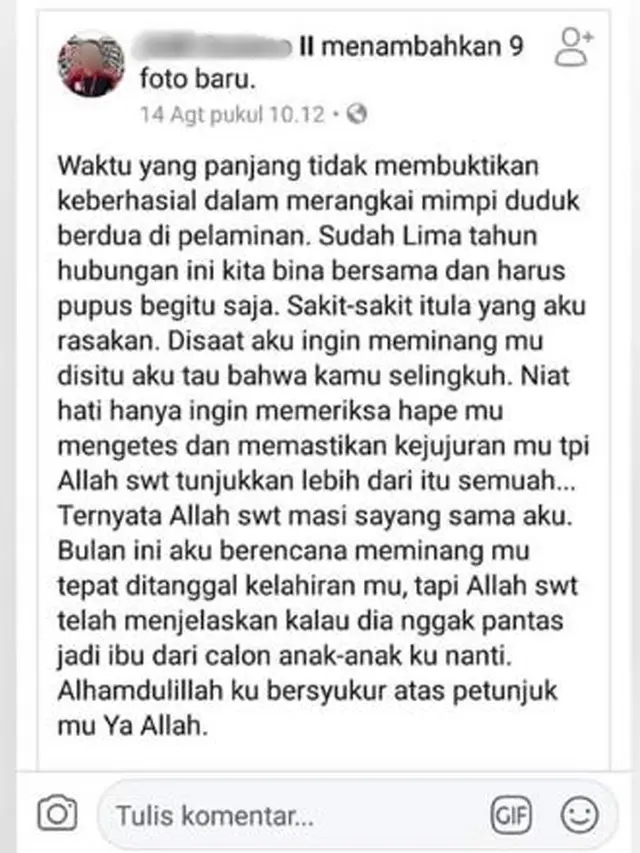 Kisah Pilu Pria yang Diselingkuhi Pacar, Bikin Mewek
