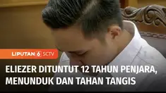 Bharada Richard Eliezer, dituntut 12 tahun penjara oleh Jaksa Penuntut Umum. Jaksa menilai Eliezer terbukti bersalah melakukan tindakan pembunuhan berencana bersama Ferdy Sambo Cs terhadap Brigadir Yosua.