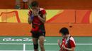 Pada babak semifinal pasangan ganda campuran Indonesia, Tontowi Ahmad/Liliyana Natsir akan menghadapi pasangan nomor satu dunia asal China, Zhang Nan/Zhao Yunlei. (Reuters/Marcelo Del Pozo)