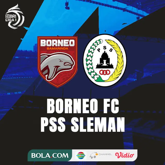 BRI Liga 1 - Borneo FC Vs PSS Sleman