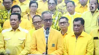 Menjabat sebagai Plt Ketua Umum Partai Golkar, Agus Gumiwang mengaku memiliki dua tugas utama. (Liputan6.com/Angga Yuniar)