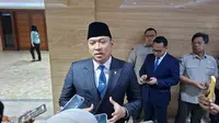 Kepala Badan Gizi Nasional (BGN) Sudaryono saat ditemui di Kantor Kementerian Pertanian, Jakarta, Senin (5/10/2026). (Liputan6.com/Arief)