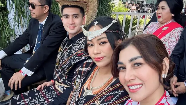 Potret Verrel Bramasta dan Zita Anjani di Upacara Peringatan 17 Agustus 2025 Kemerdekaan HUT RI ke-80/Instagram @zitaanjani & @bramastavrl